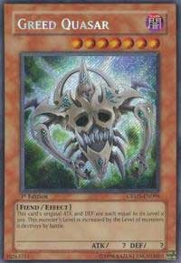 Greed Quasar [CRMS-EN098] Secret Rare | Exor Games Summserside