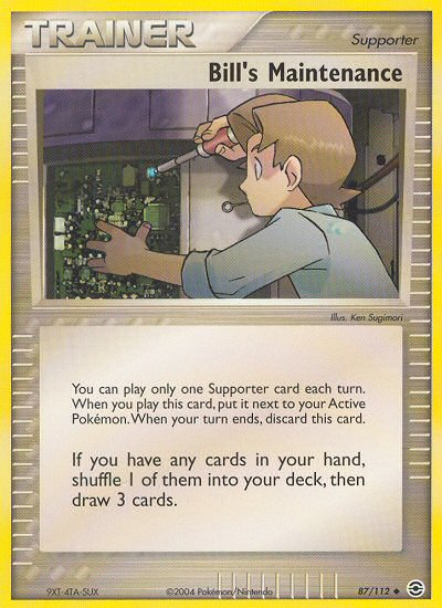 Bill's Maintenance (87/112) [EX: FireRed & LeafGreen] | Exor Games Summserside