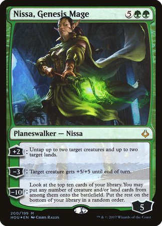 Nissa, Genesis Mage [Hour of Devastation] | Exor Games Summserside