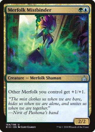 Merfolk Mistbinder [Rivals of Ixalan] | Exor Games Summserside