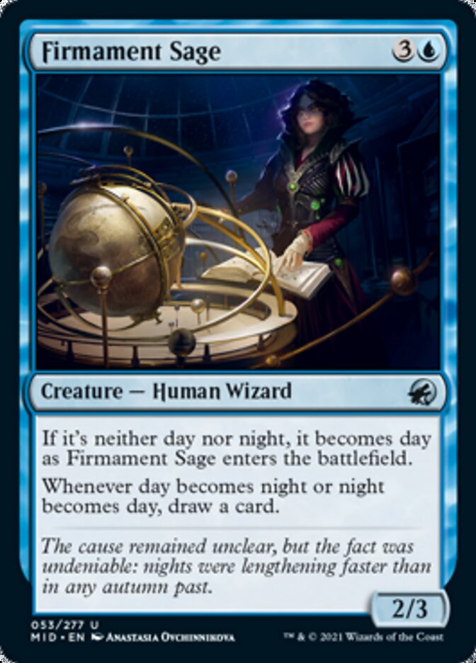 Firmament Sage [Innistrad: Midnight Hunt] | Exor Games Summserside
