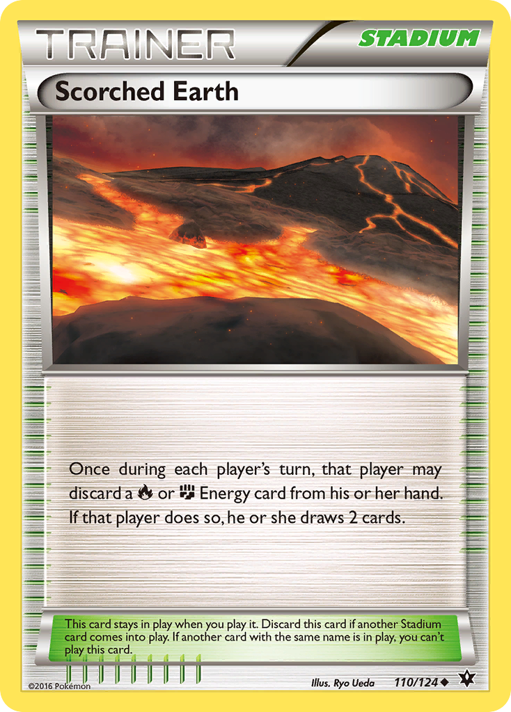 Scorched Earth (110/124) [XY: Fates Collide] | Exor Games Summserside