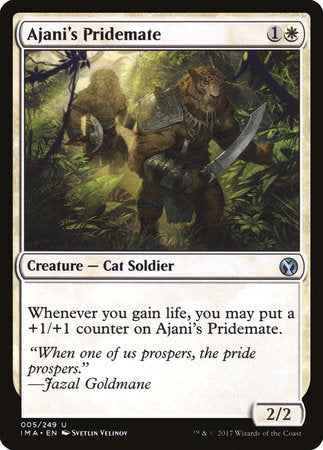 Ajani's Pridemate [Iconic Masters] | Exor Games Summserside