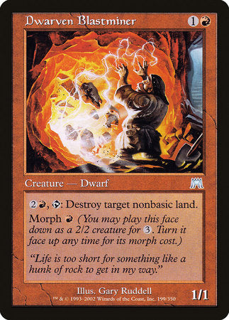 Dwarven Blastminer [Onslaught] | Exor Games Summserside