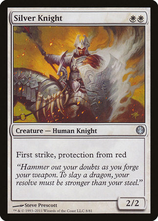 Silver Knight [Duel Decks: Knights vs. Dragons] | Exor Games Summserside