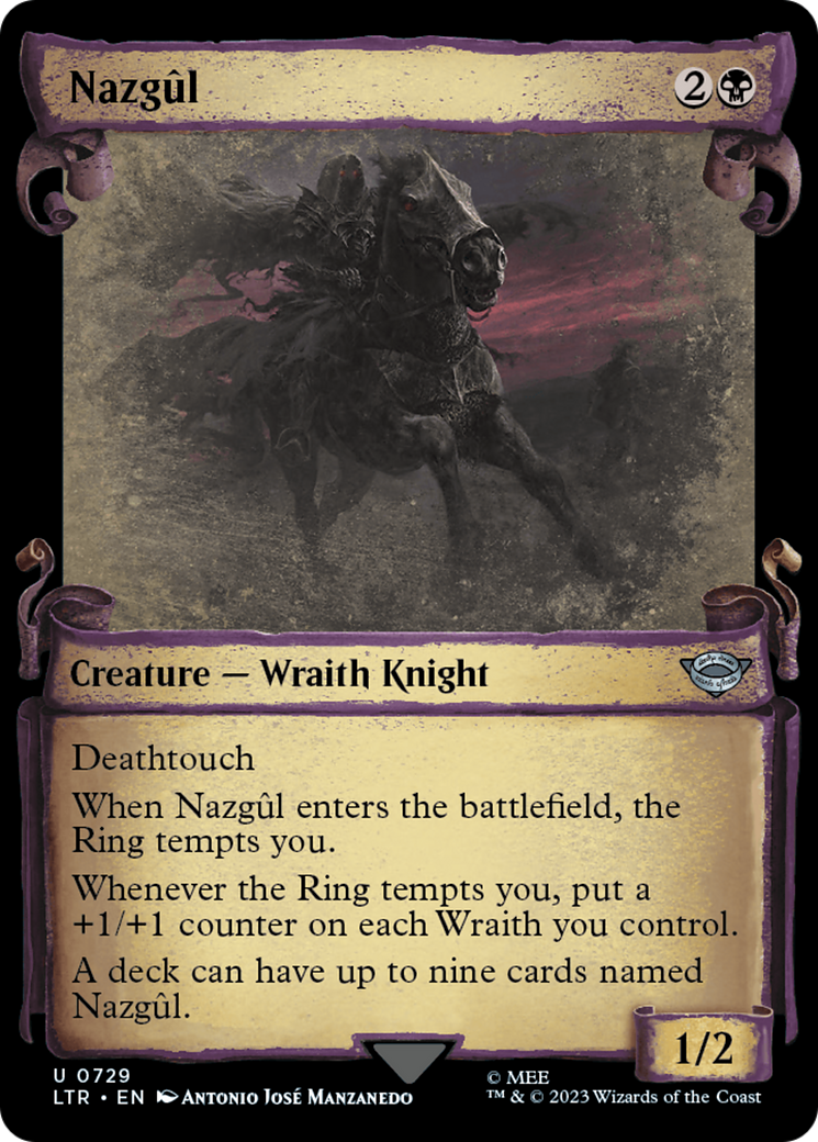 Nazgul (0729) [The Lord of the Rings: Tales of Middle-Earth Showcase Scrolls] | Exor Games Summserside