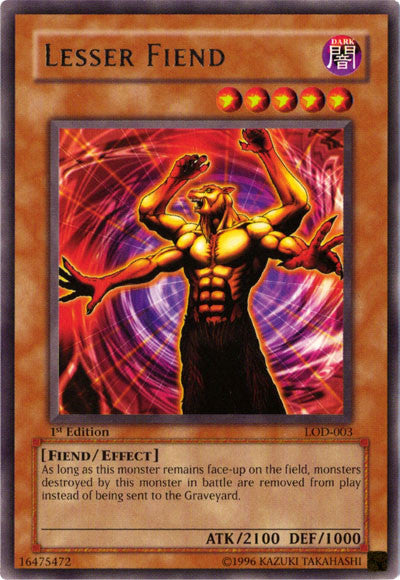 Lesser Fiend [LOD-003] Rare | Exor Games Summserside
