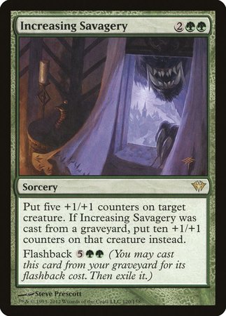 Increasing Savagery [Dark Ascension] | Exor Games Summserside