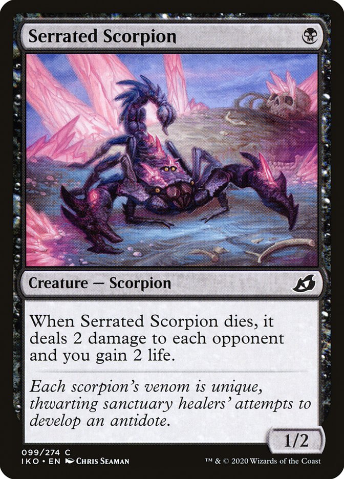 Serrated Scorpion [Ikoria: Lair of Behemoths] | Exor Games Summserside