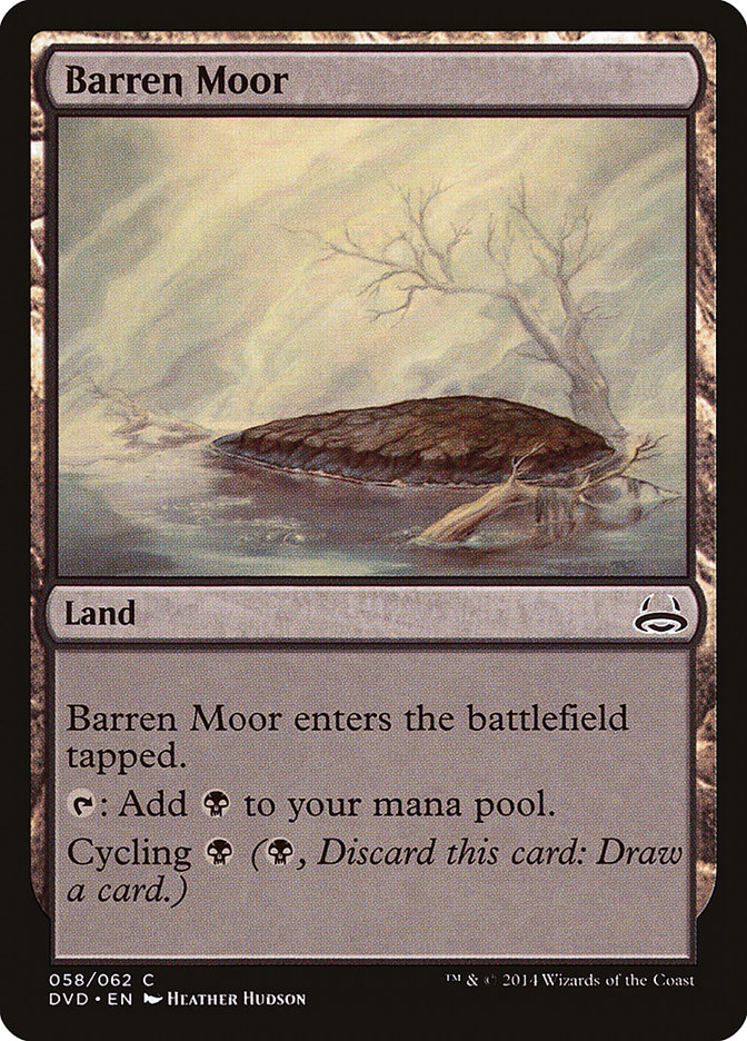 Barren Moor (Divine vs. Demonic) [Duel Decks Anthology] | Exor Games Summserside