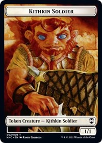 Kithkin Soldier // Pegasus Double-sided Token [Kaldheim Commander Tokens] | Exor Games Summserside