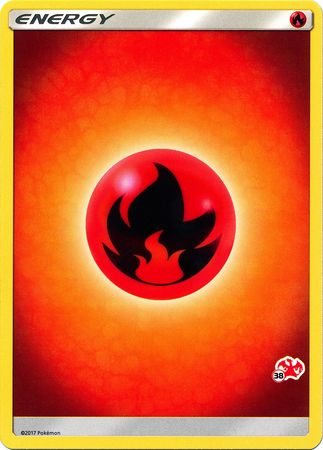 Fire Energy (Charizard Stamp #38) [Battle Academy 2020] | Exor Games Summserside