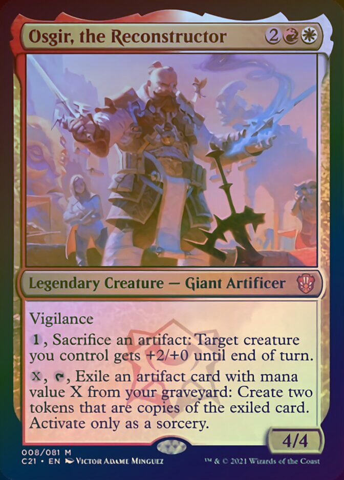 Osgir, the Reconstructor (Display Commander) [Commander 2021] | Exor Games Summserside