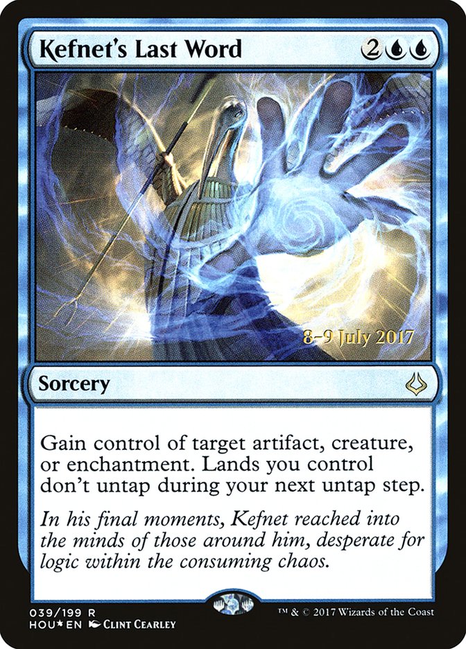 Kefnet's Last Word  [Hour of Devastation Prerelease Promos] | Exor Games Summserside