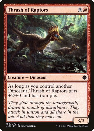 Thrash of Raptors [Ixalan] | Exor Games Summserside