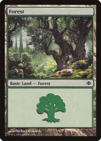 Forest (249) [Shards of Alara] | Exor Games Summserside