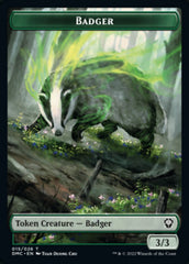 Soldier // Badger Double-sided Token [Dominaria United Tokens] | Exor Games Summserside