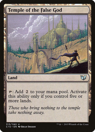 Temple of the False God [Commander 2015] | Exor Games Summserside