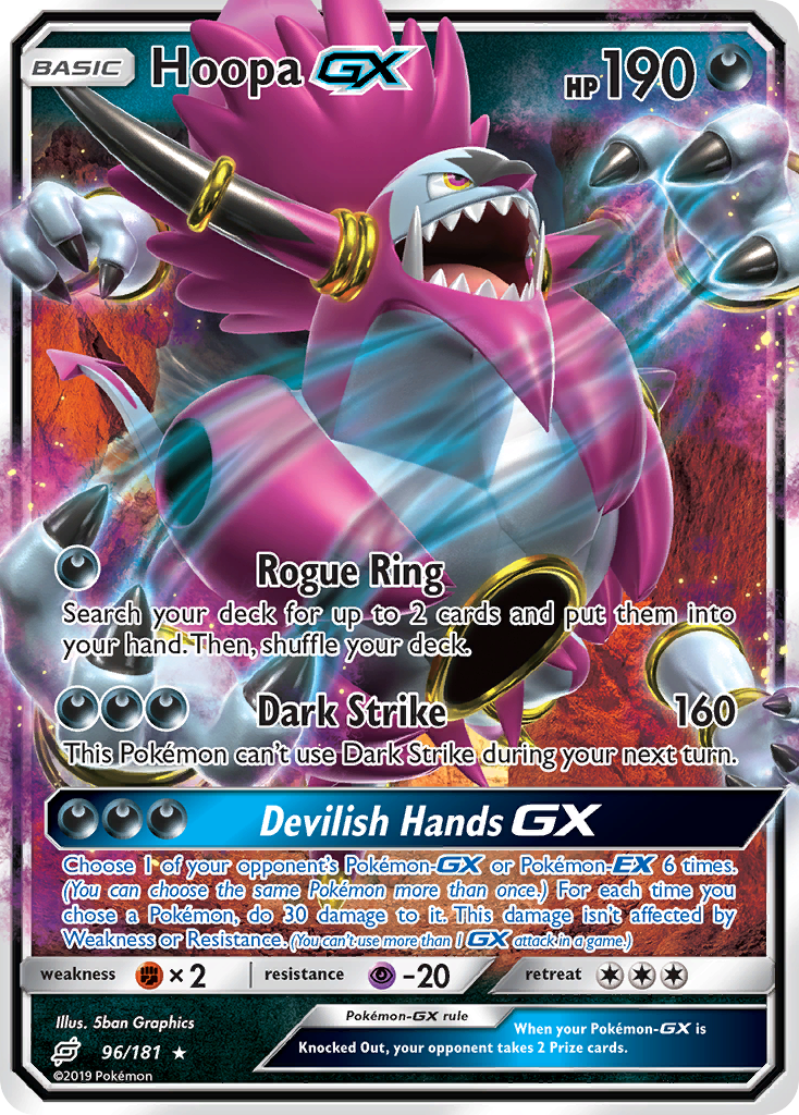 Hoopa GX (96/181) [Sun & Moon: Team Up] | Exor Games Summserside