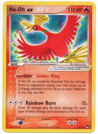 Ho-Oh ex (17/17) (Non-Holo) [POP Series 3] | Exor Games Summserside