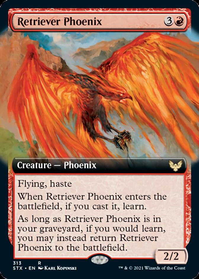 Retriever Phoenix (Extended) [Strixhaven: School of Mages] | Exor Games Summserside