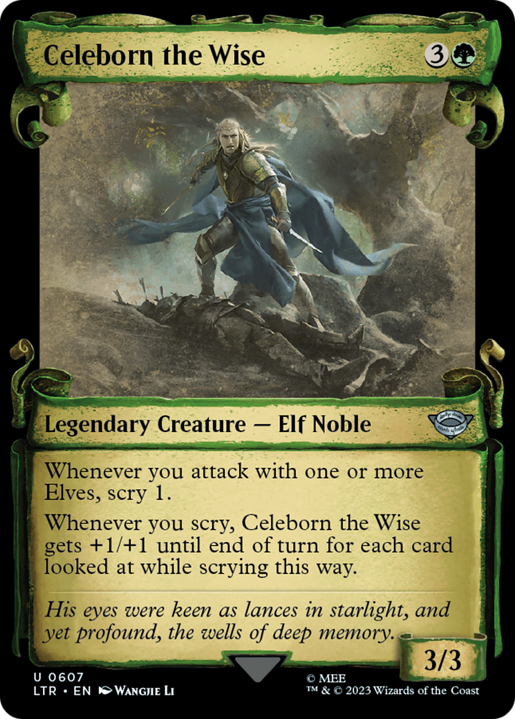 Celeborn the Wise [The Lord of the Rings: Tales of Middle-Earth Showcase Scrolls] | Exor Games Summserside