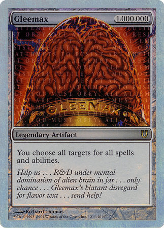 Gleemax (Alternate Foil) [Unhinged] | Exor Games Summserside