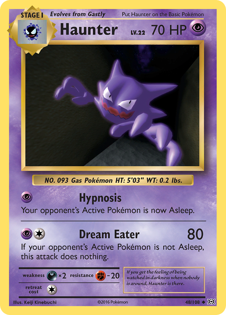 Haunter (48/108) [XY: Evolutions] | Exor Games Summserside