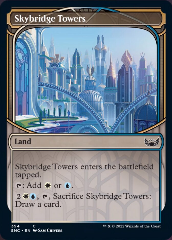 Skybridge Towers (Showcase Skyscraper) [Streets of New Capenna] | Exor Games Summserside