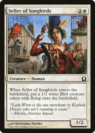 Seller of Songbirds [Return to Ravnica] | Exor Games Summserside