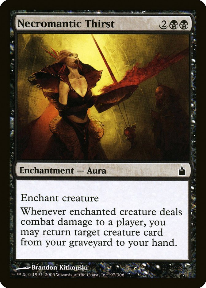 Necromantic Thirst [Ravnica: City of Guilds] | Exor Games Summserside