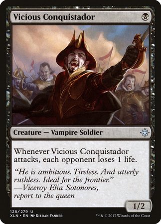 Vicious Conquistador [Ixalan] | Exor Games Summserside