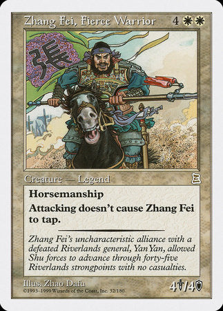 Zhang Fei, Fierce Warrior [Portal Three Kingdoms] | Exor Games Summserside