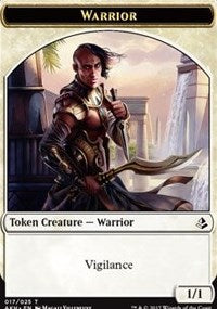 Warrior // Labyrinth Guardian Token [Amonkhet Tokens] | Exor Games Summserside