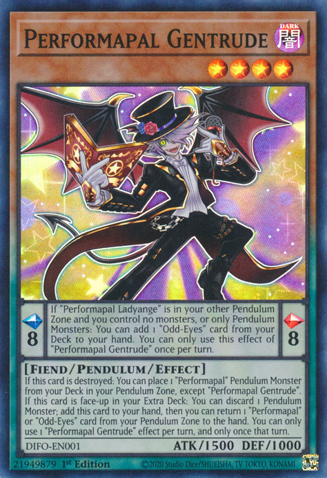 Performapal Gentrude [DIFO-EN001] Super Rare | Exor Games Summserside