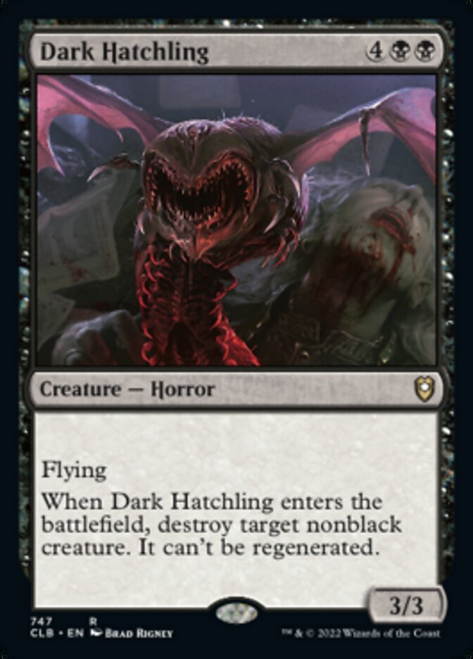 Dark Hatchling [Commander Legends: Battle for Baldur's Gate] | Exor Games Summserside