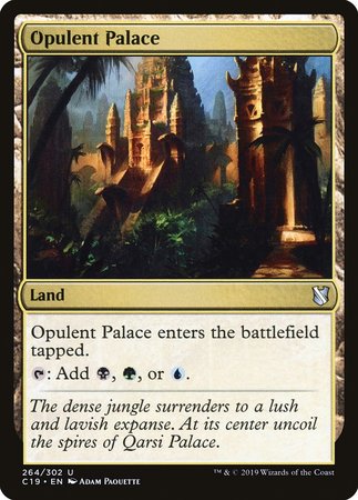 Opulent Palace [Commander 2019] | Exor Games Summserside