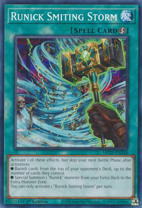 Runick Smiting Storm [MP23-EN248] Common | Exor Games Summserside