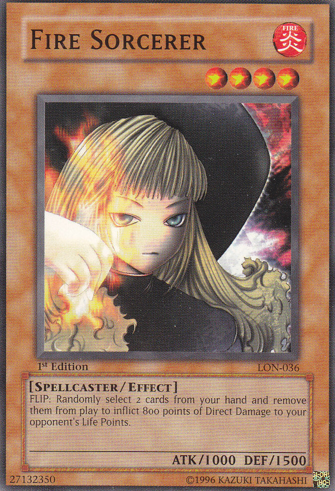 Fire Sorcerer [LON-036] Common | Exor Games Summserside