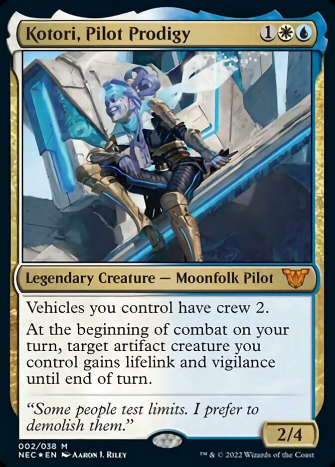 Kotori, Pilot Prodigy [Kamigawa: Neon Dynasty Commander] | Exor Games Summserside