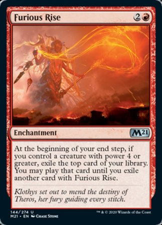 Furious Rise [Core Set 2021] | Exor Games Summserside