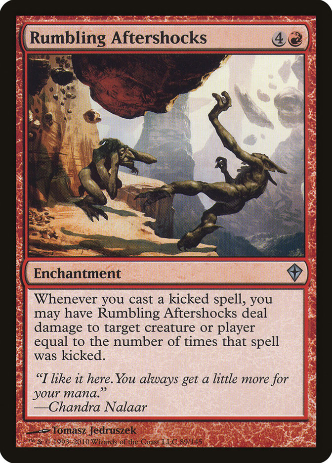 Rumbling Aftershocks [Worldwake] | Exor Games Summserside