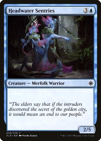 Headwater Sentries [Ixalan] | Exor Games Summserside