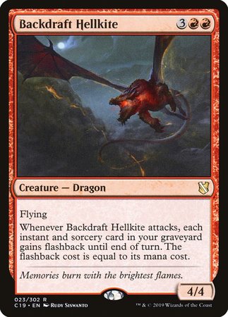 Backdraft Hellkite [Commander 2019] | Exor Games Summserside