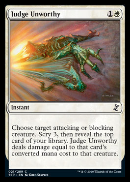 Judge Unworthy [Time Spiral Remastered] | Exor Games Summserside