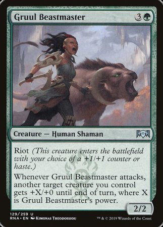 Gruul Beastmaster [Ravnica Allegiance] | Exor Games Summserside