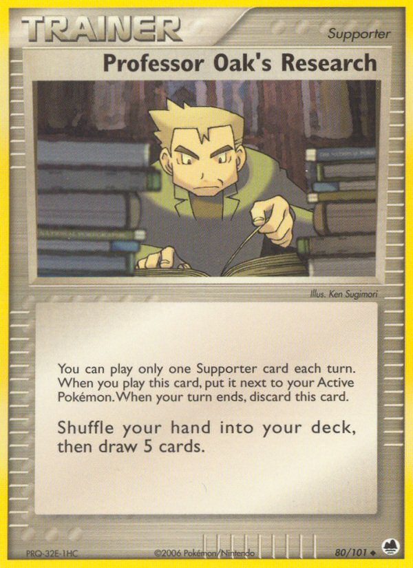 Professor Oak's Research (80/101) [EX: Dragon Frontiers] | Exor Games Summserside