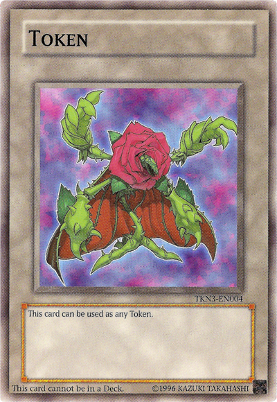 Regenerating Rose Token [TKN3-EN004] Common | Exor Games Summserside