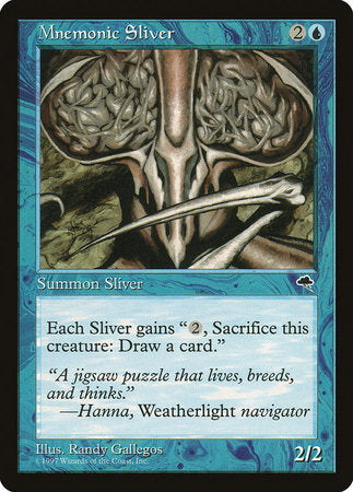 Mnemonic Sliver [Tempest] | Exor Games Summserside