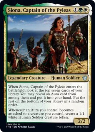 Siona, Captain of the Pyleas [Theros Beyond Death] | Exor Games Summserside